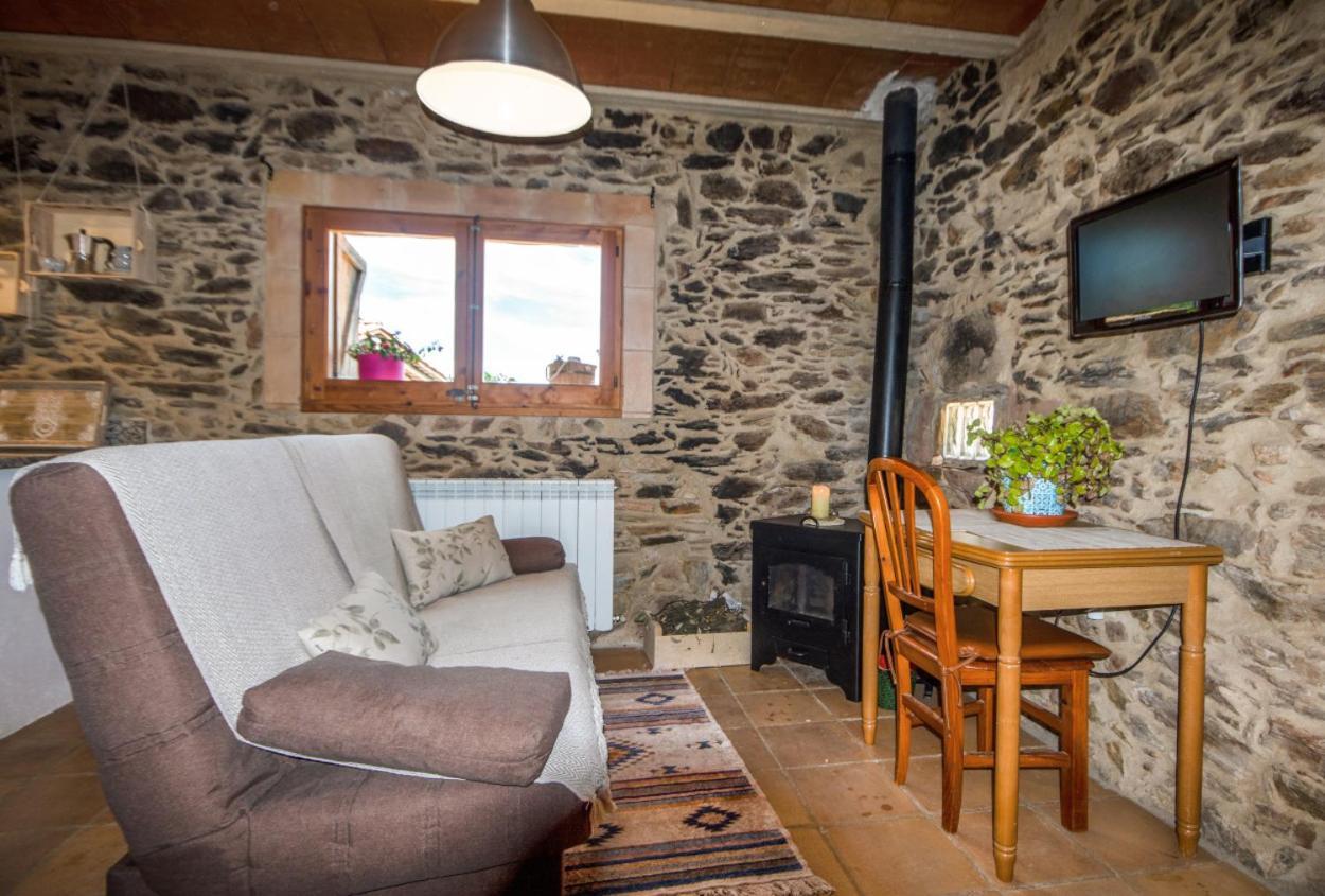 Apartamento Duplex Rural Con Chimenea Y Vistas Panoramicas Desde La Cama Sant Marti Sacalm Экстерьер фото