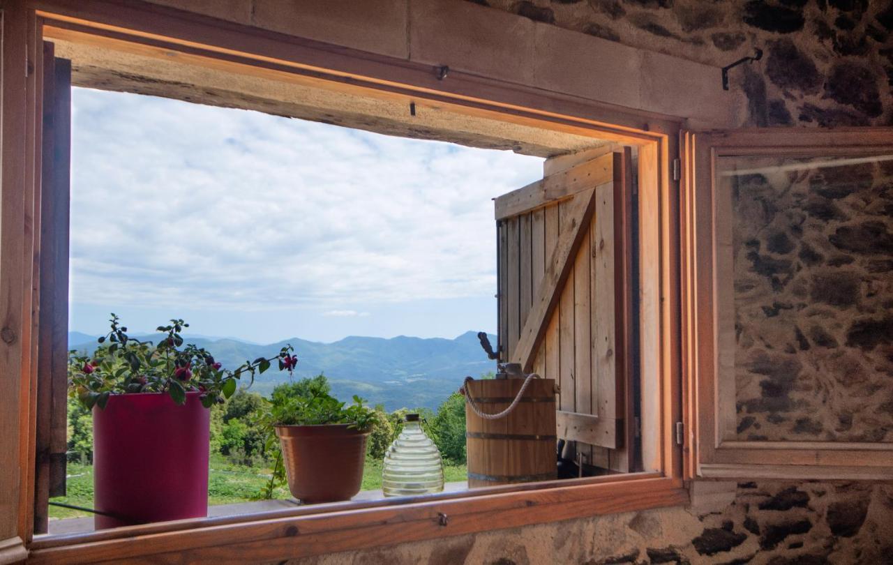 Apartamento Duplex Rural Con Chimenea Y Vistas Panoramicas Desde La Cama Sant Marti Sacalm Экстерьер фото