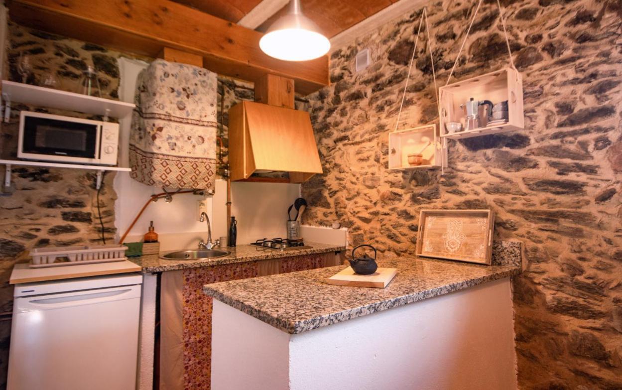 Apartamento Duplex Rural Con Chimenea Y Vistas Panoramicas Desde La Cama Sant Marti Sacalm Экстерьер фото