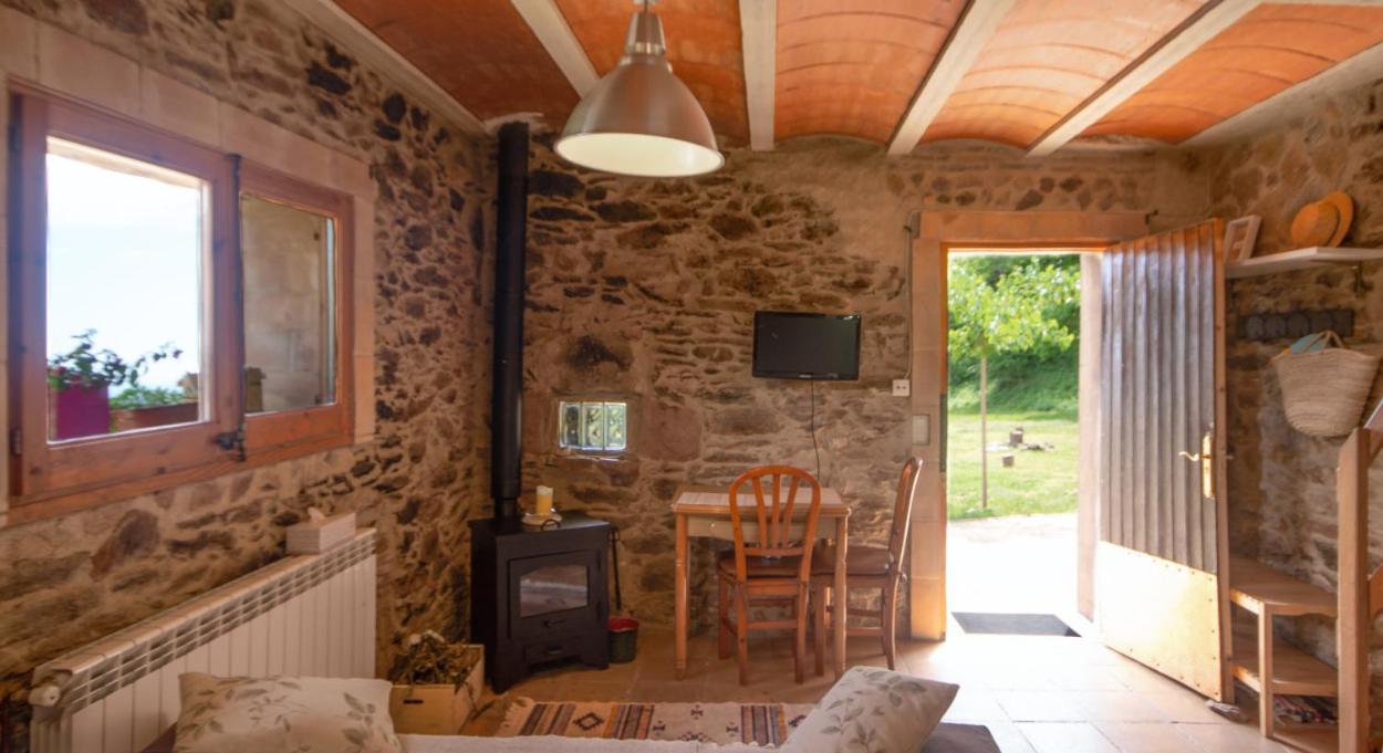 Apartamento Duplex Rural Con Chimenea Y Vistas Panoramicas Desde La Cama Sant Marti Sacalm Экстерьер фото